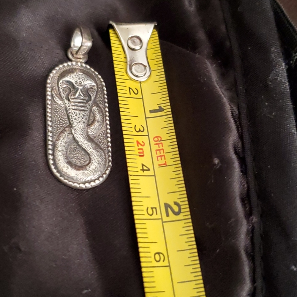 Snake Design Pendant Solid Weight - image 3